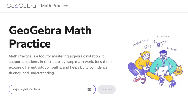 Geogebra Blog GeoGebra Math Practice on julkaistu – MIKKO RAHIKKA