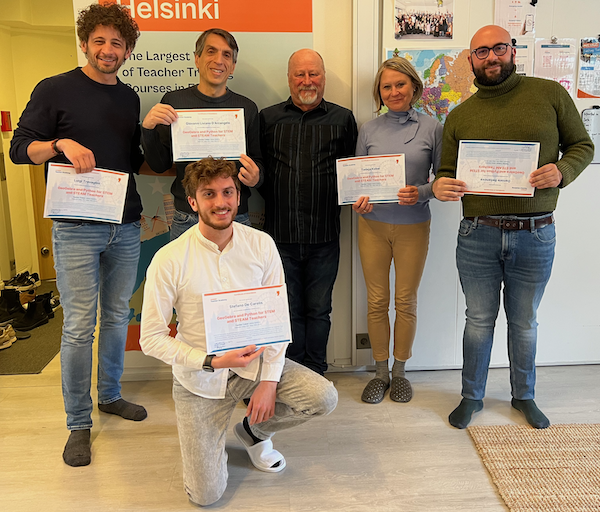 My 1st Europass Course – GeoGebra and Python for STEM and STEAM&nbsp;Teachers